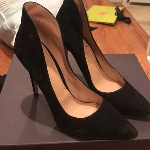 Enzo black heels